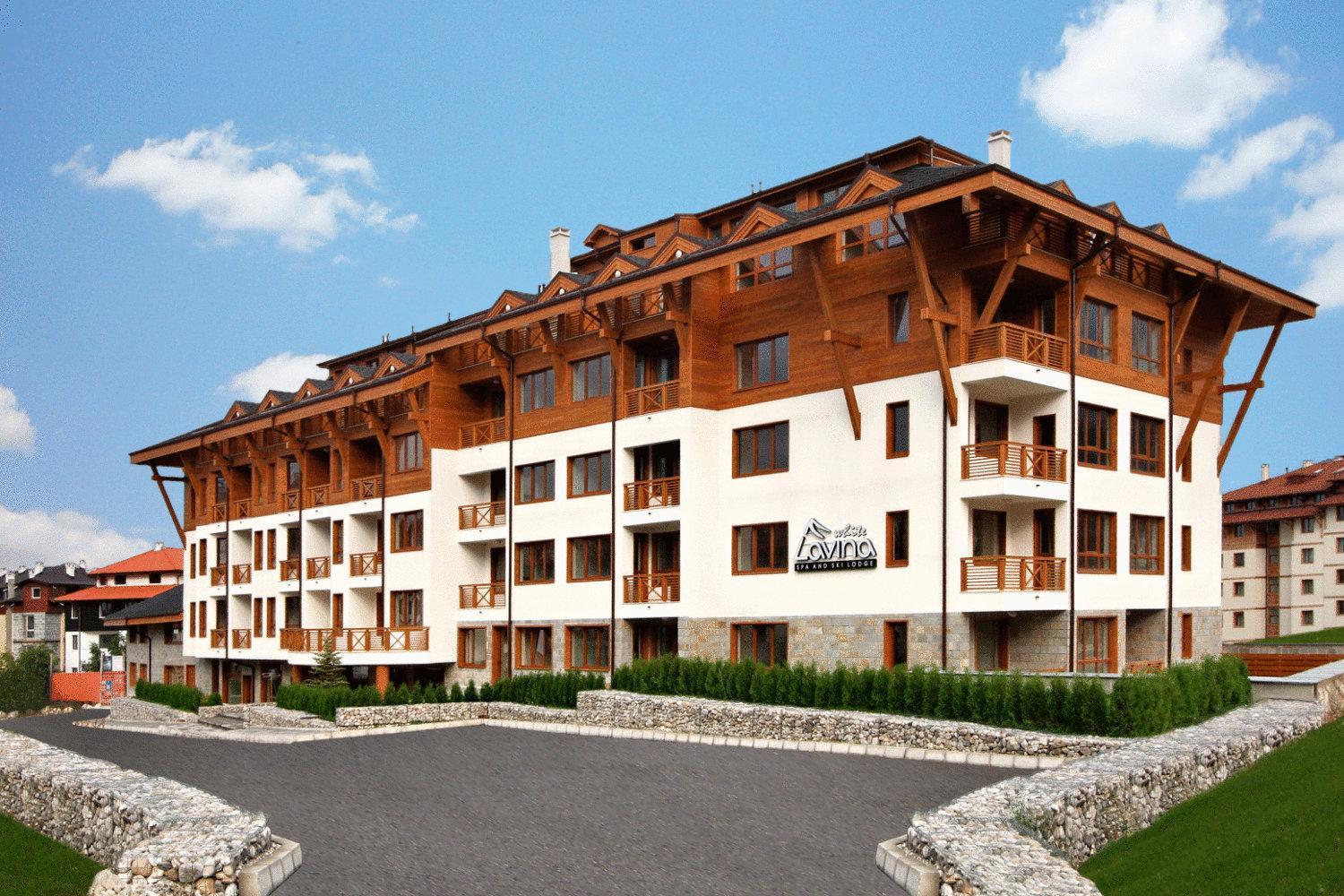 White Lavina - Ski, Bike, Hike Bansko Dış mekan fotoğraf